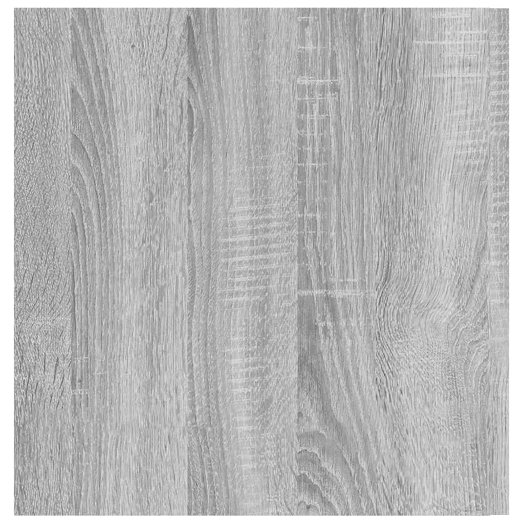 Hangkast 80x39x40 cm bewerkt hout grijs sonoma eikenkleurig is nu te koop bij PeponiXL, paradijselijk wonen!