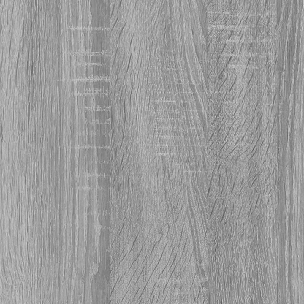 Wastafelkast 63x30x54 cm bewerkt hout grijs sonoma eikenkleurig is nu te koop bij PeponiXL, paradijselijk wonen!