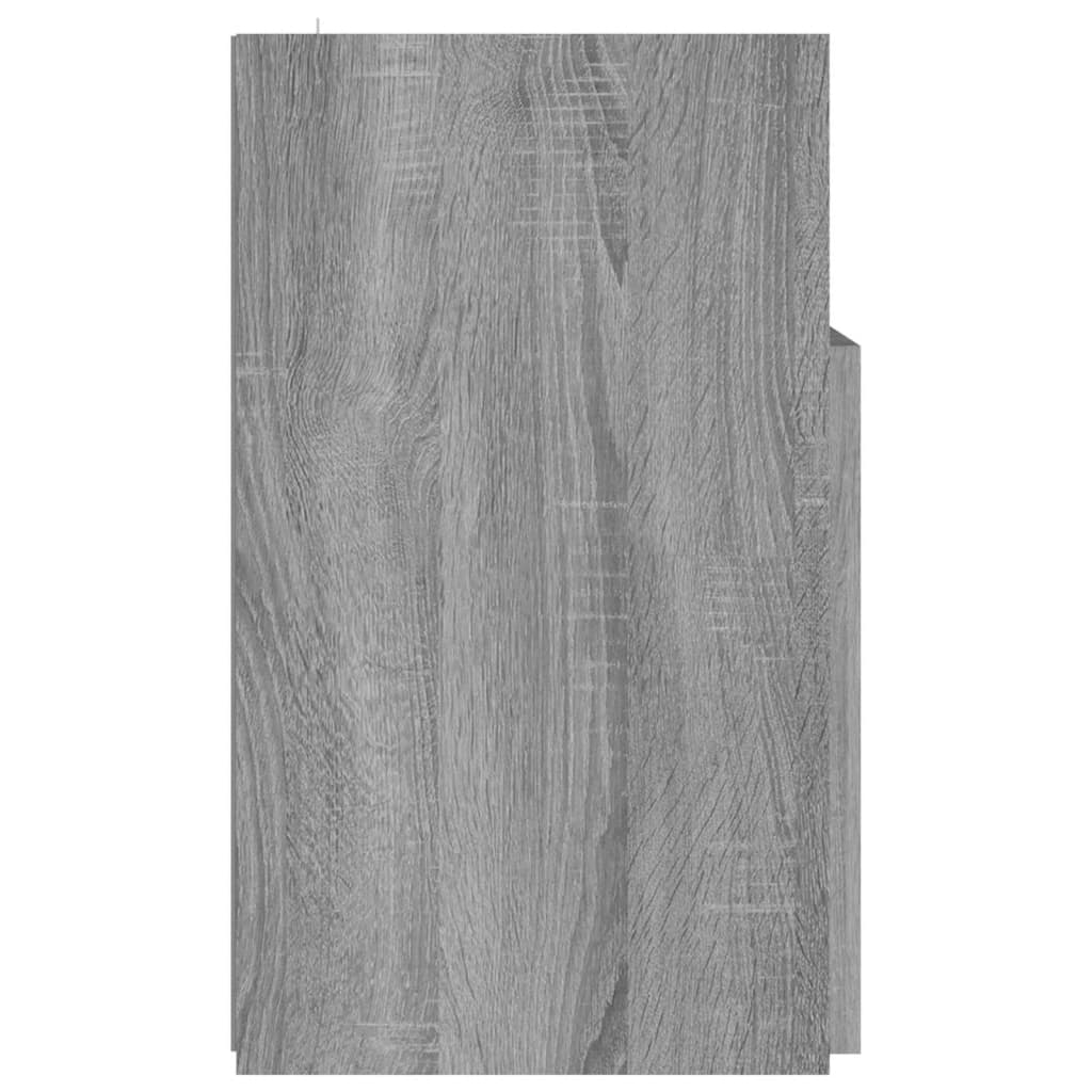 Tv-meubel met LED-verlichting 120x30x50 cm grijs sonoma eiken is nu te koop bij PeponiXL, paradijselijk wonen!