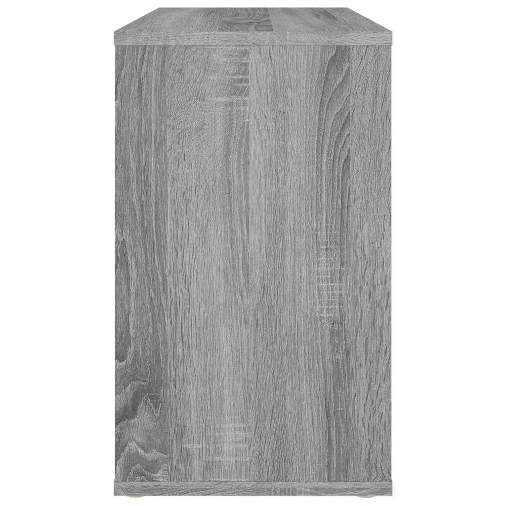 Bijzetkast 60x30x50 cm bewerkt hout grijs sonoma eikenkleurig is nu te koop bij PeponiXL, paradijselijk wonen!