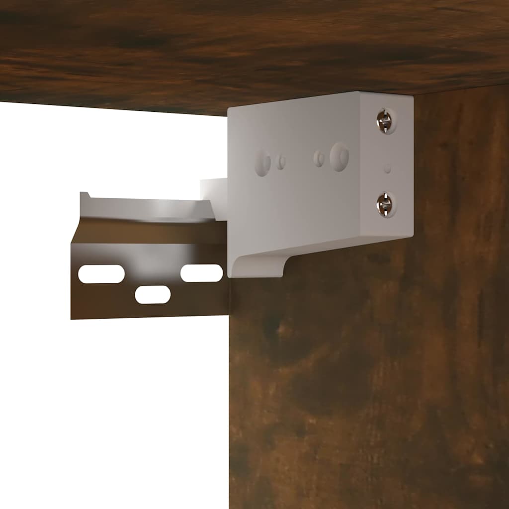 Tv-hangmeubelen 3 st 60x30x30 cm gerookt eikenkleurig is nu te koop bij PeponiXL, paradijselijk wonen!