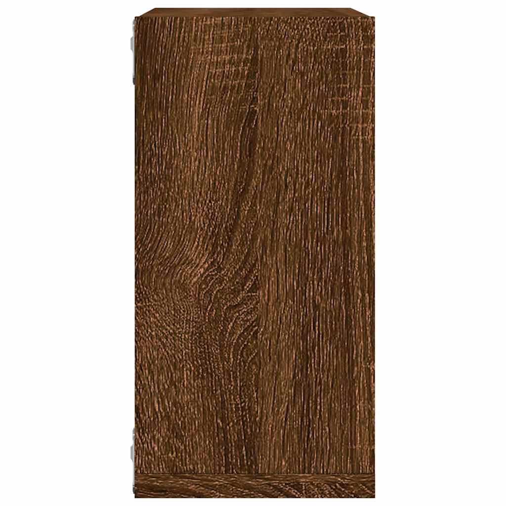 Wandschappen kubus 4 st 30x15x30 cm sonoma bruin eikenkleurig is nu te koop bij PeponiXL, paradijselijk wonen!