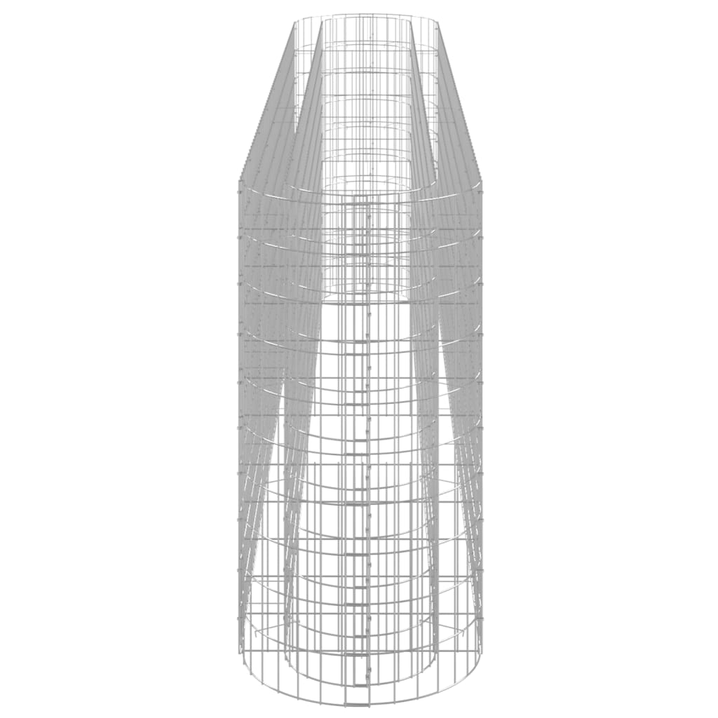 Gabion plantenbak verhoogd 330x50x100 cm gegalvaniseerd ijzer is nu te koop bij PeponiXL, paradijselijk wonen!