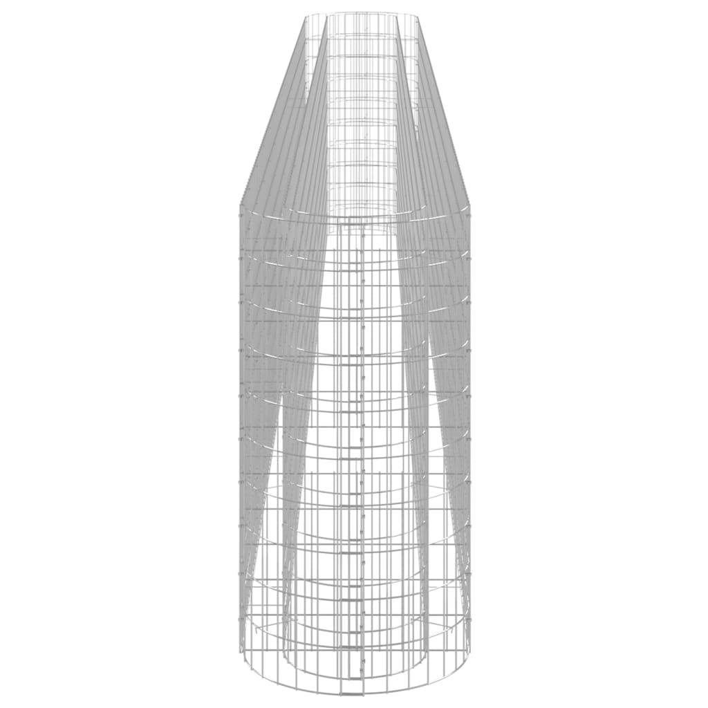 Gabion plantenbak verhoogd 540x50x100 cm gegalvaniseerd ijzer is nu te koop bij PeponiXL, paradijselijk wonen!