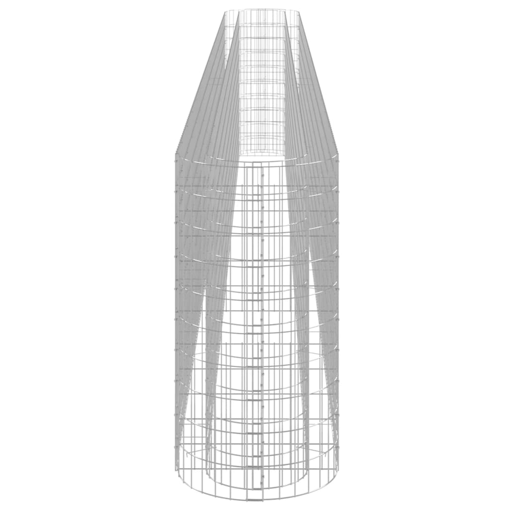 Gabion plantenbak verhoogd 610x50x100 cm gegalvaniseerd ijzer is nu te koop bij PeponiXL, paradijselijk wonen!