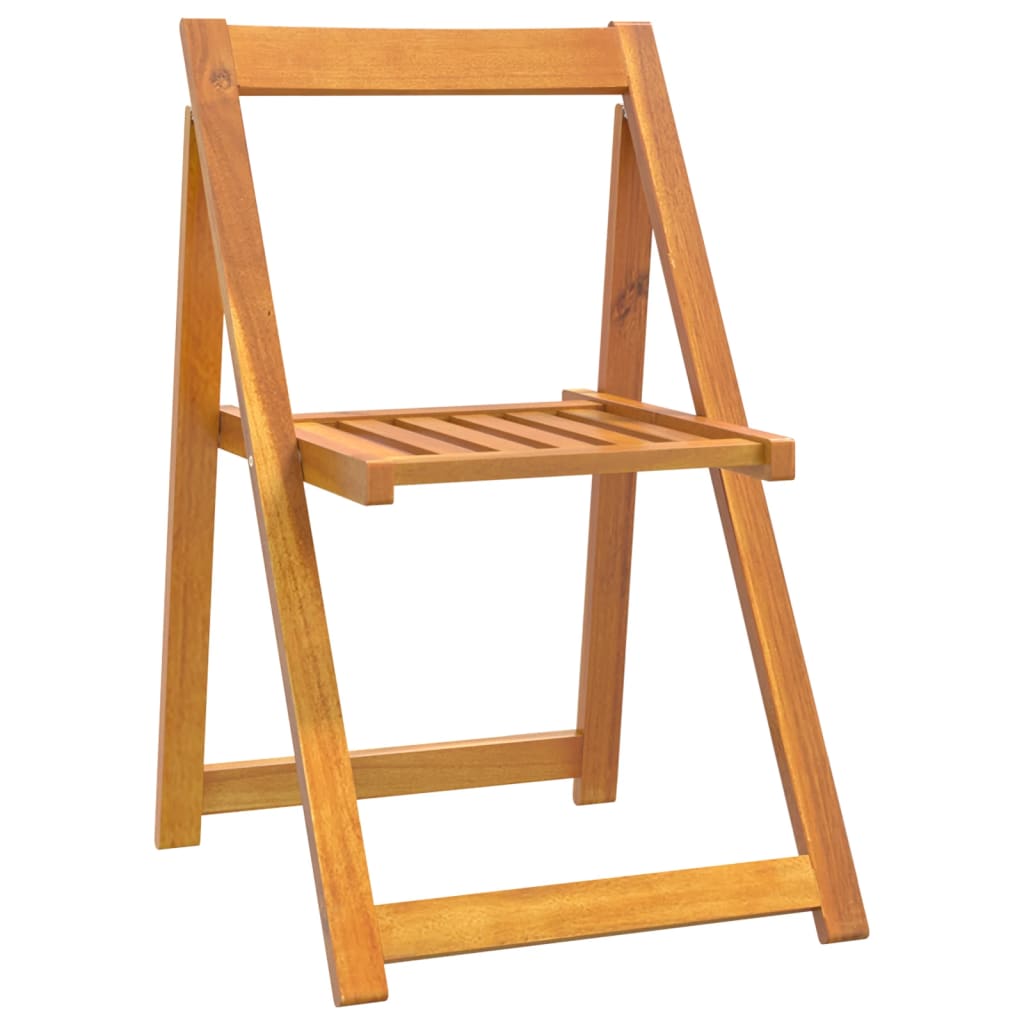 Tuinstoelen 4 st inklapbaar massief acaciahout is nu te koop bij PeponiXL, paradijselijk wonen!