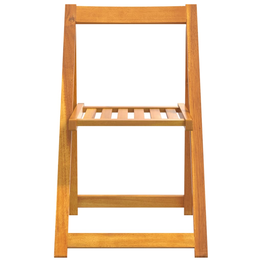 Tuinstoelen 4 st inklapbaar massief acaciahout is nu te koop bij PeponiXL, paradijselijk wonen!