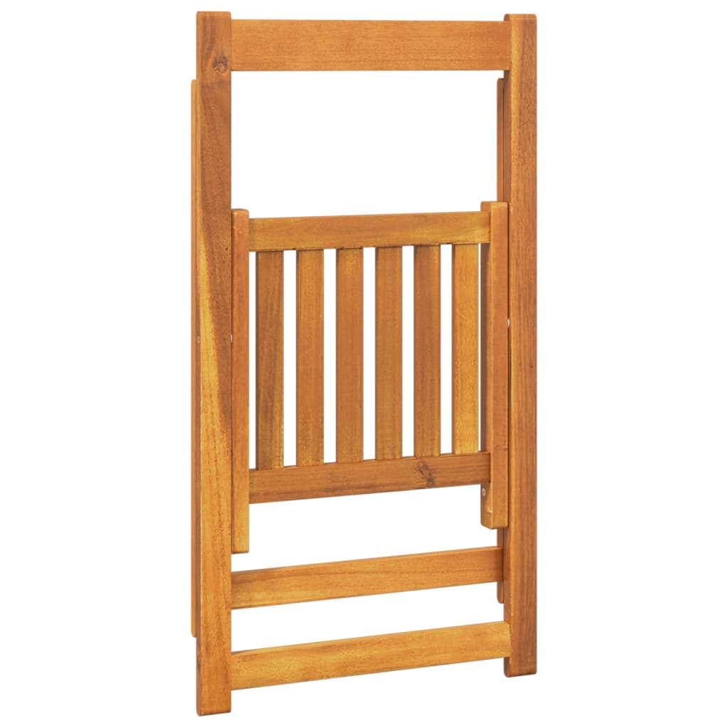 Tuinstoelen 4 st inklapbaar massief acaciahout is nu te koop bij PeponiXL, paradijselijk wonen!