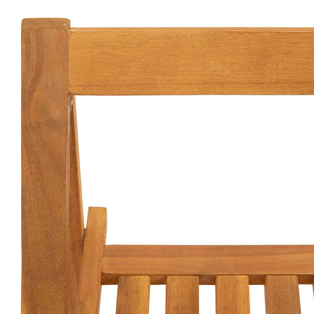 Tuinstoelen 4 st inklapbaar massief acaciahout is nu te koop bij PeponiXL, paradijselijk wonen!
