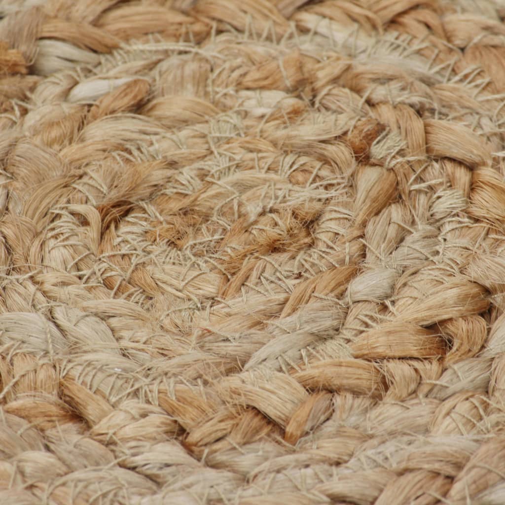 Tapijt met ontwerp rond 180 cm gevlochten jute is nu te koop bij PeponiXL, paradijselijk wonen!