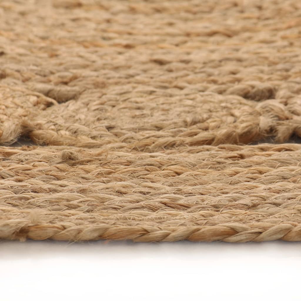 Tapijt met ontwerp rond 210 cm gevlochten jute is nu te koop bij PeponiXL, paradijselijk wonen!