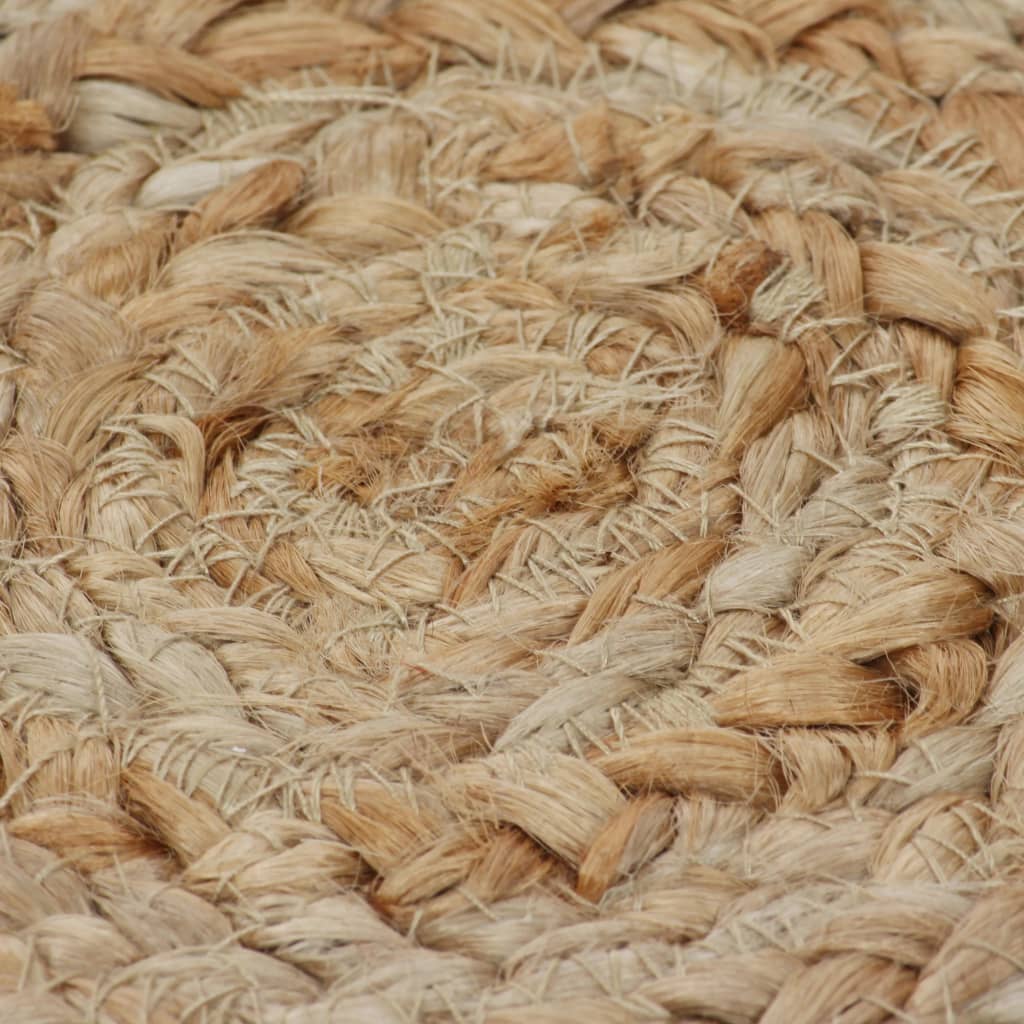 Tapijt met ontwerp rond 210 cm gevlochten jute is nu te koop bij PeponiXL, paradijselijk wonen!