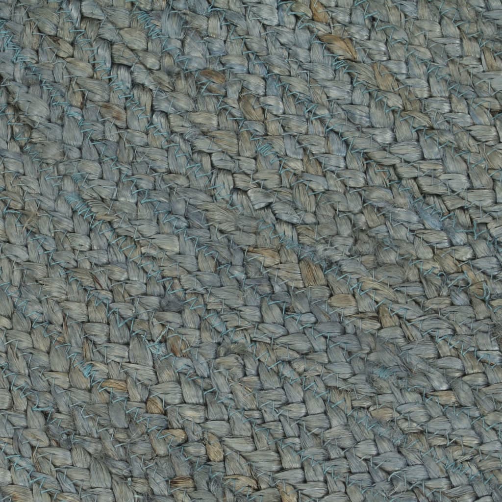 Vloerkleed handgemaakt rond 240 cm jute olijfgroen is nu te koop bij PeponiXL, paradijselijk wonen!