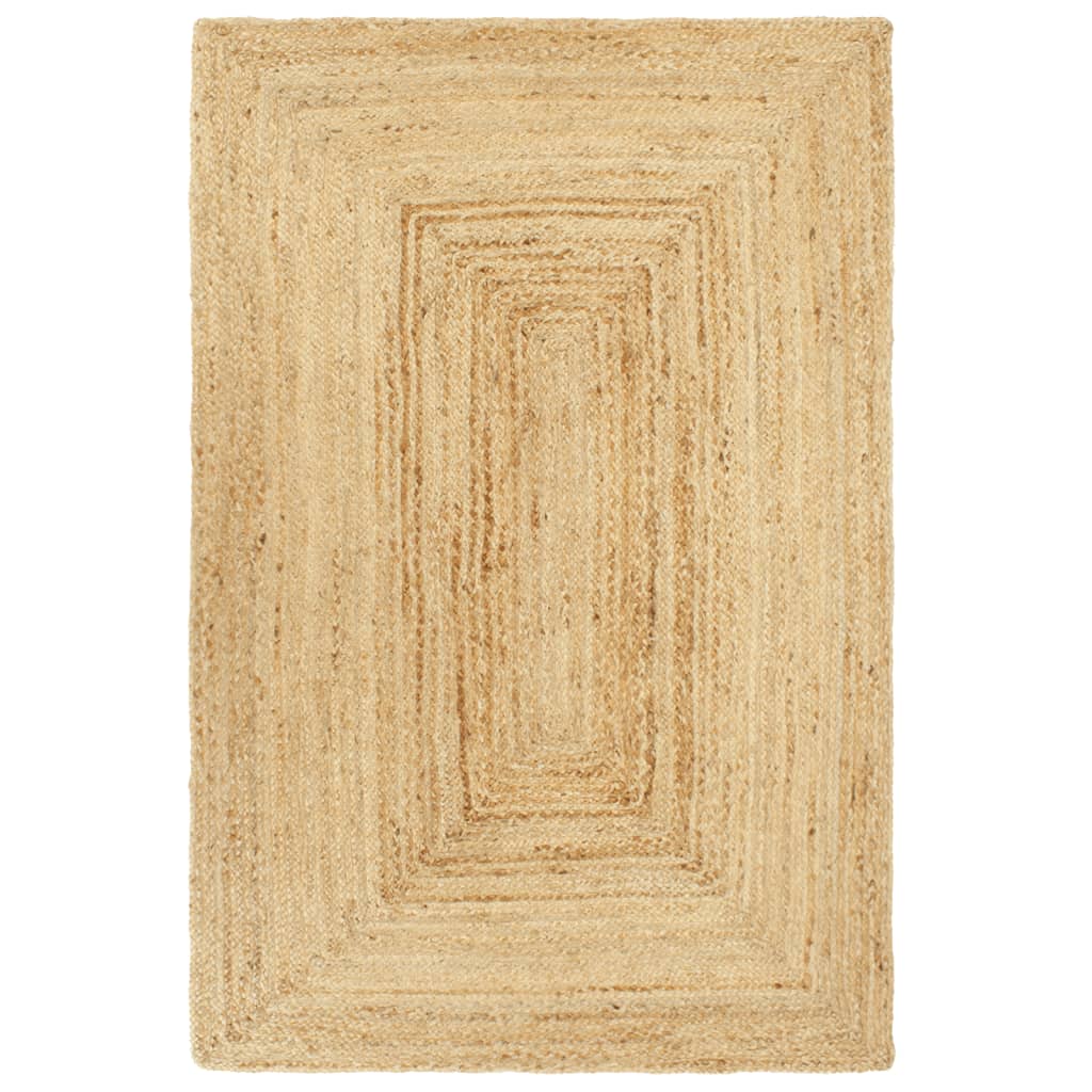 Vloerkleed handgemaakt 200x300 cm jute is nu te koop bij PeponiXL, paradijselijk wonen!