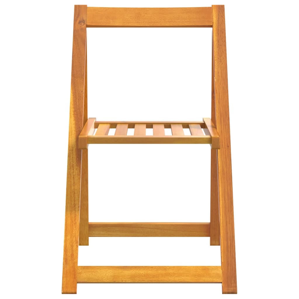 Tuinstoelen 8 st inklapbaar massief acaciahout is nu te koop bij PeponiXL, paradijselijk wonen!