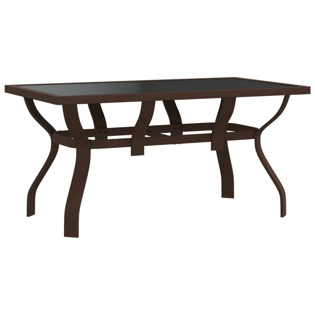 7-delige Tuinset bruin en zwart is nu te koop bij PeponiXL, paradijselijk wonen!