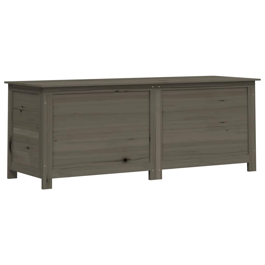 Kussenbox 150x50x56 cm massief vurenhout antracietkleurig is nu te koop bij PeponiXL, paradijselijk wonen!