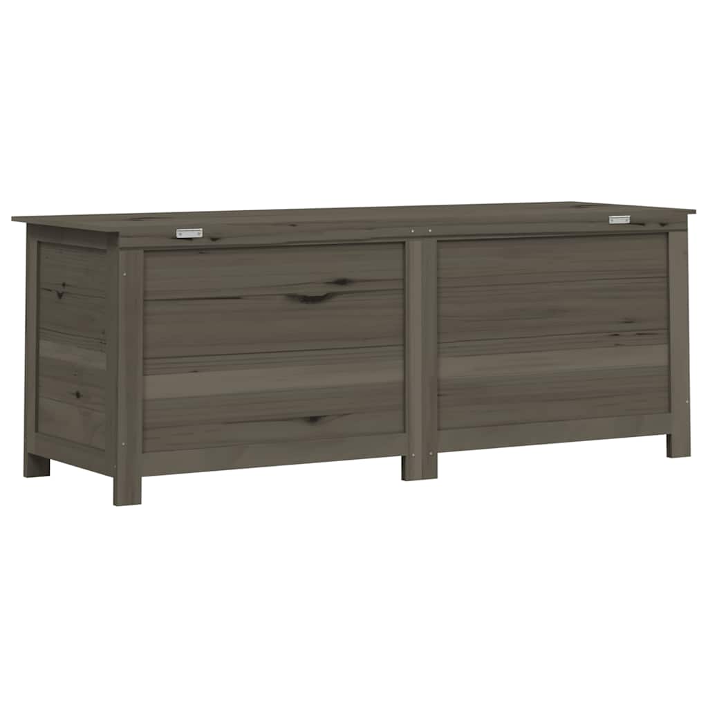 Kussenbox 150x50x56 cm massief vurenhout antracietkleurig is nu te koop bij PeponiXL, paradijselijk wonen!