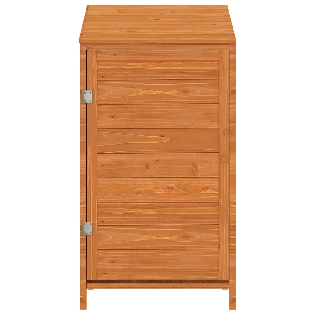 Tuinschuur 55x52x112 cm massief vurenhout bruin is nu te koop bij PeponiXL, paradijselijk wonen!