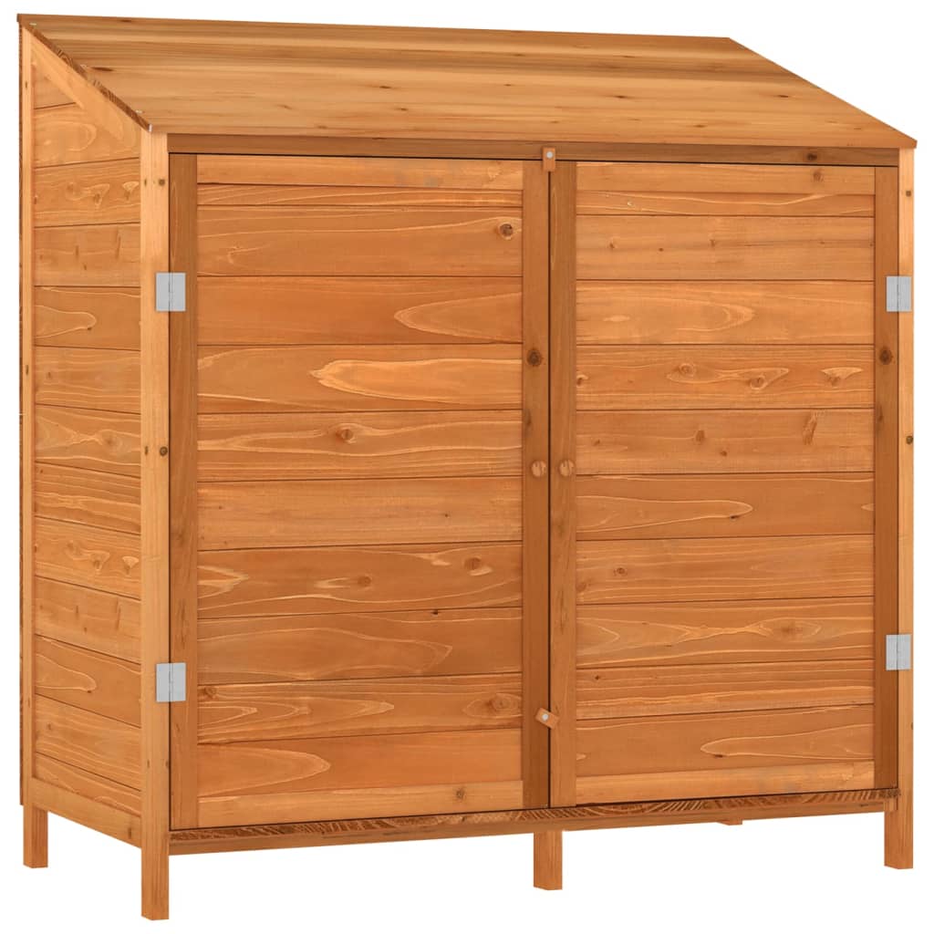 Tuinschuur 102x52x112 cm massief vurenhout bruin is nu te koop bij PeponiXL, paradijselijk wonen!