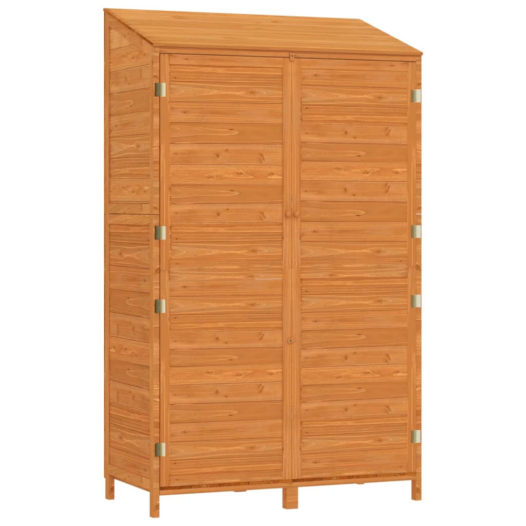 Tuinschuur 102x52x174,5 cm massief vurenhout bruin is nu te koop bij PeponiXL, paradijselijk wonen!
