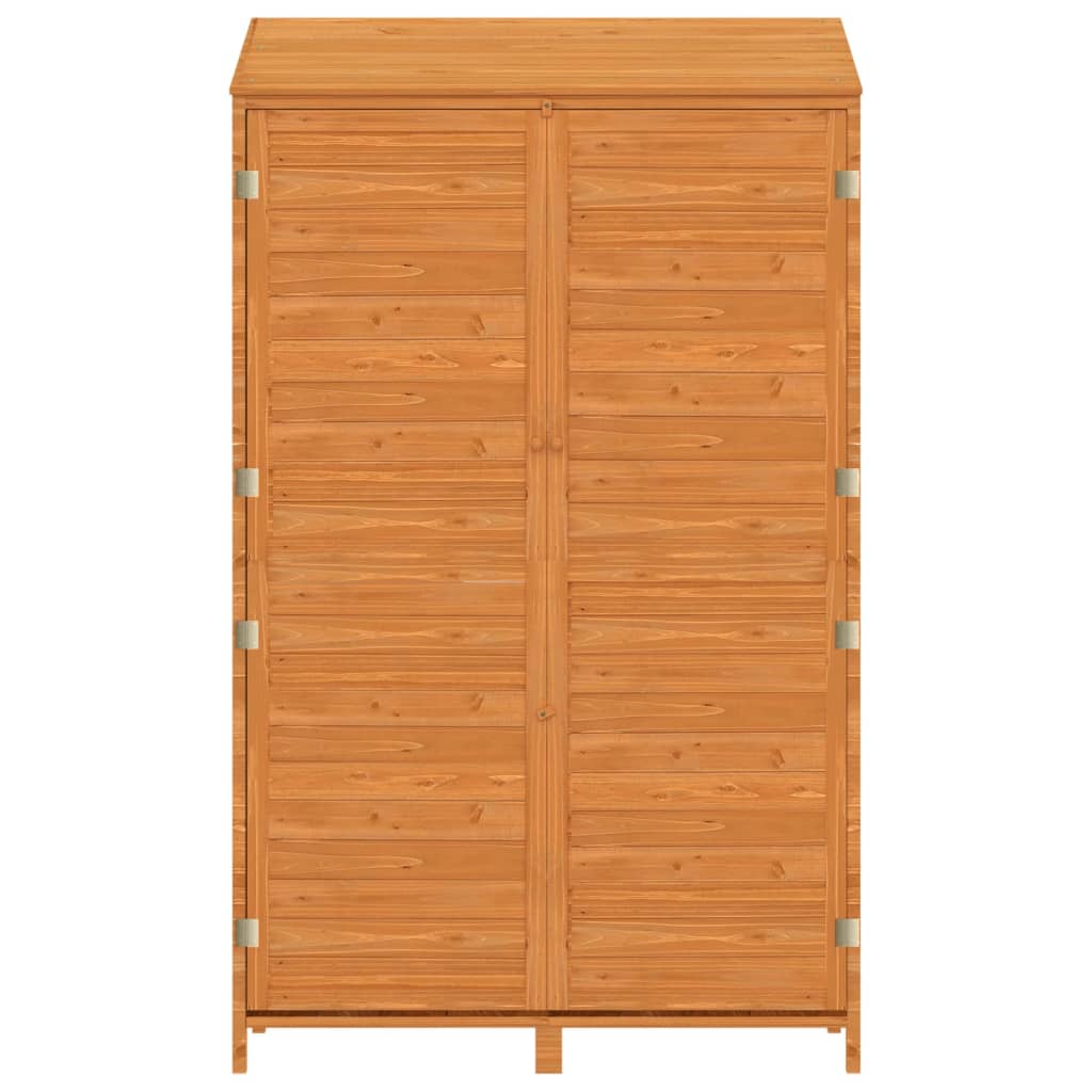 Tuinschuur 102x52x174,5 cm massief vurenhout bruin is nu te koop bij PeponiXL, paradijselijk wonen!