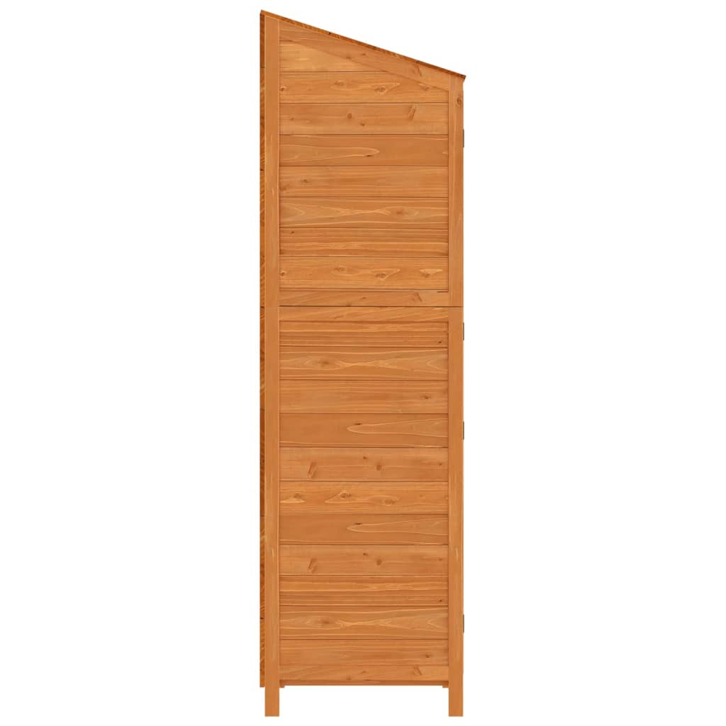 Tuinschuur 102x52x174,5 cm massief vurenhout bruin is nu te koop bij PeponiXL, paradijselijk wonen!