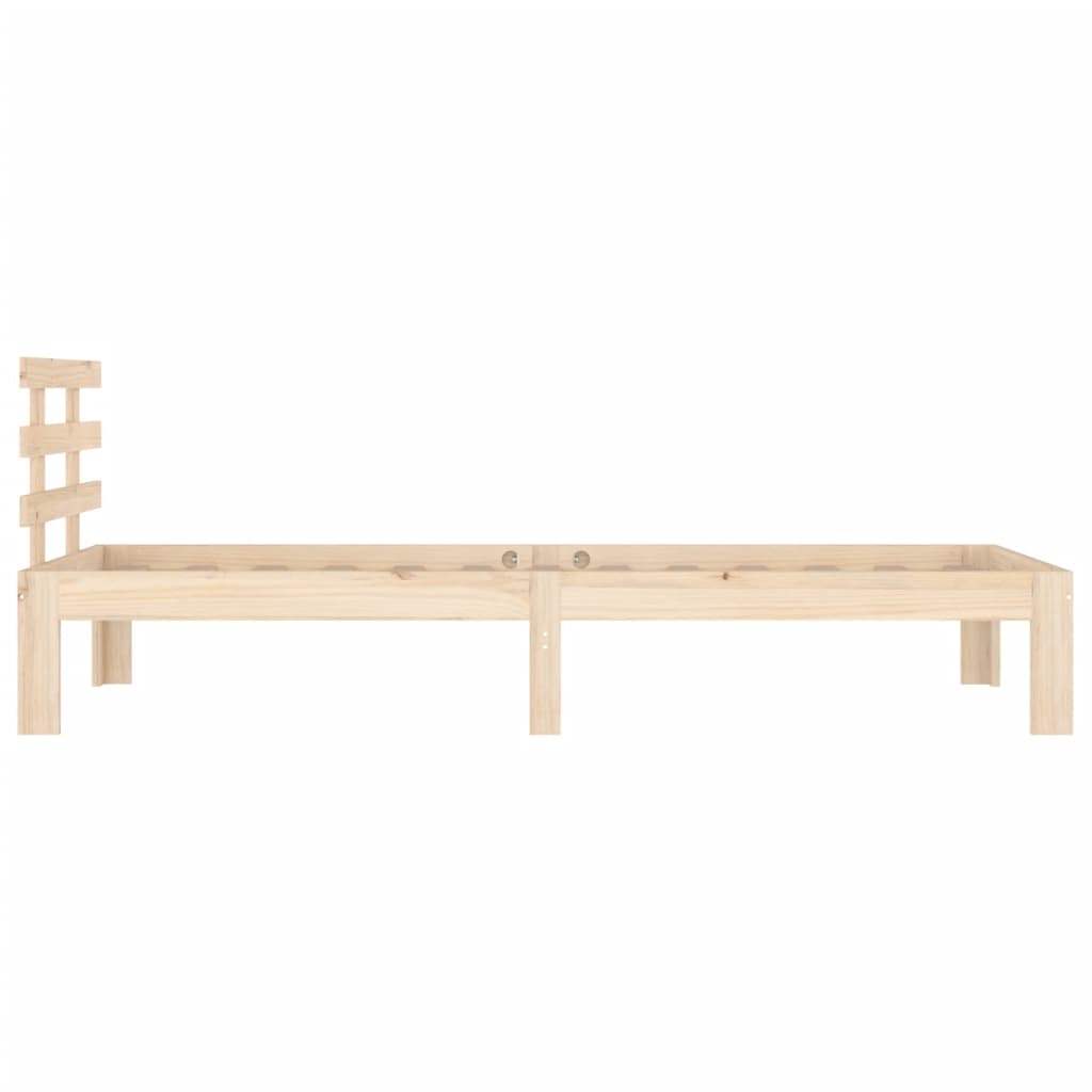 Bedframe massief hout 75x190 cm is nu te koop bij PeponiXL, paradijselijk wonen!