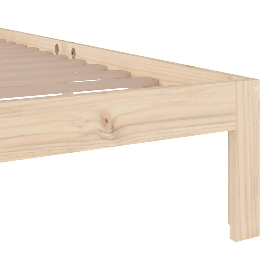 Bedframe massief hout 90x190 cm is nu te koop bij PeponiXL, paradijselijk wonen!