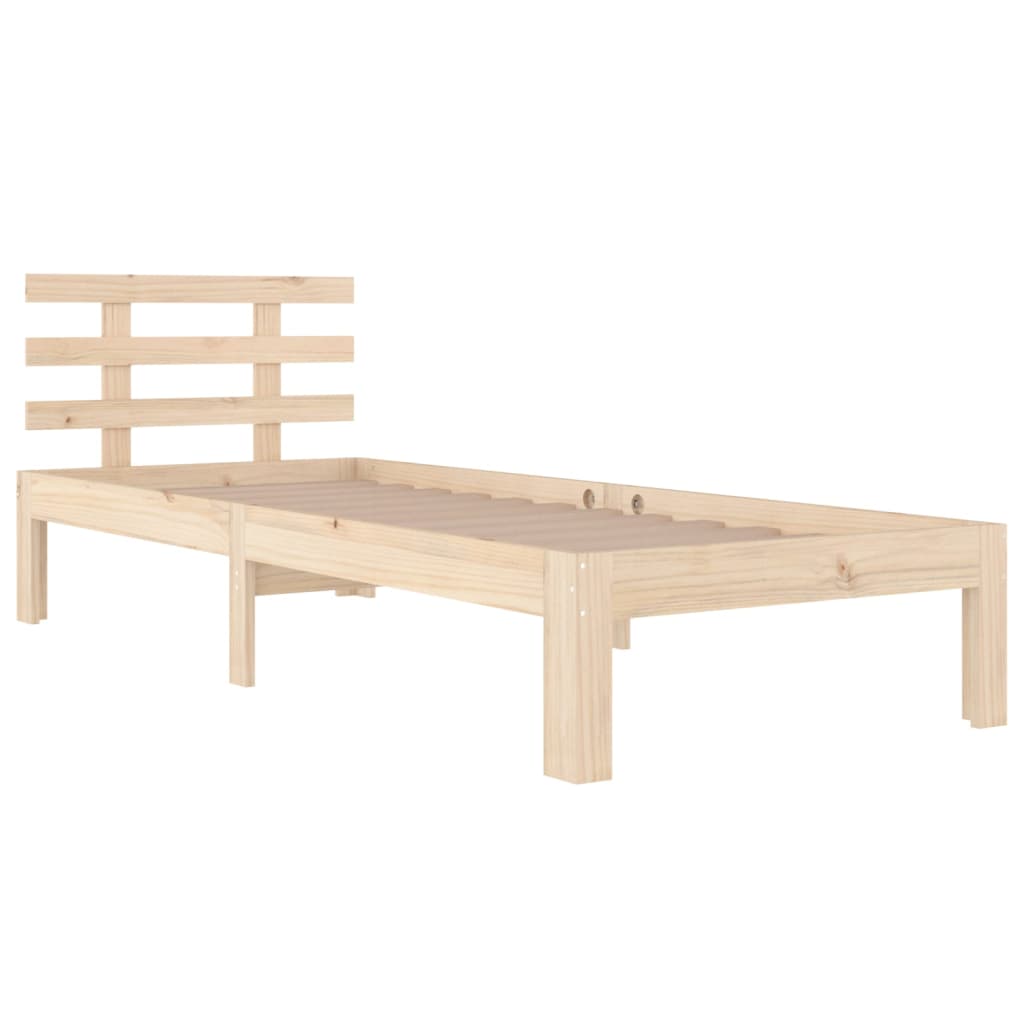 Bedframe massief hout 90x200 cm is nu te koop bij PeponiXL, paradijselijk wonen!
