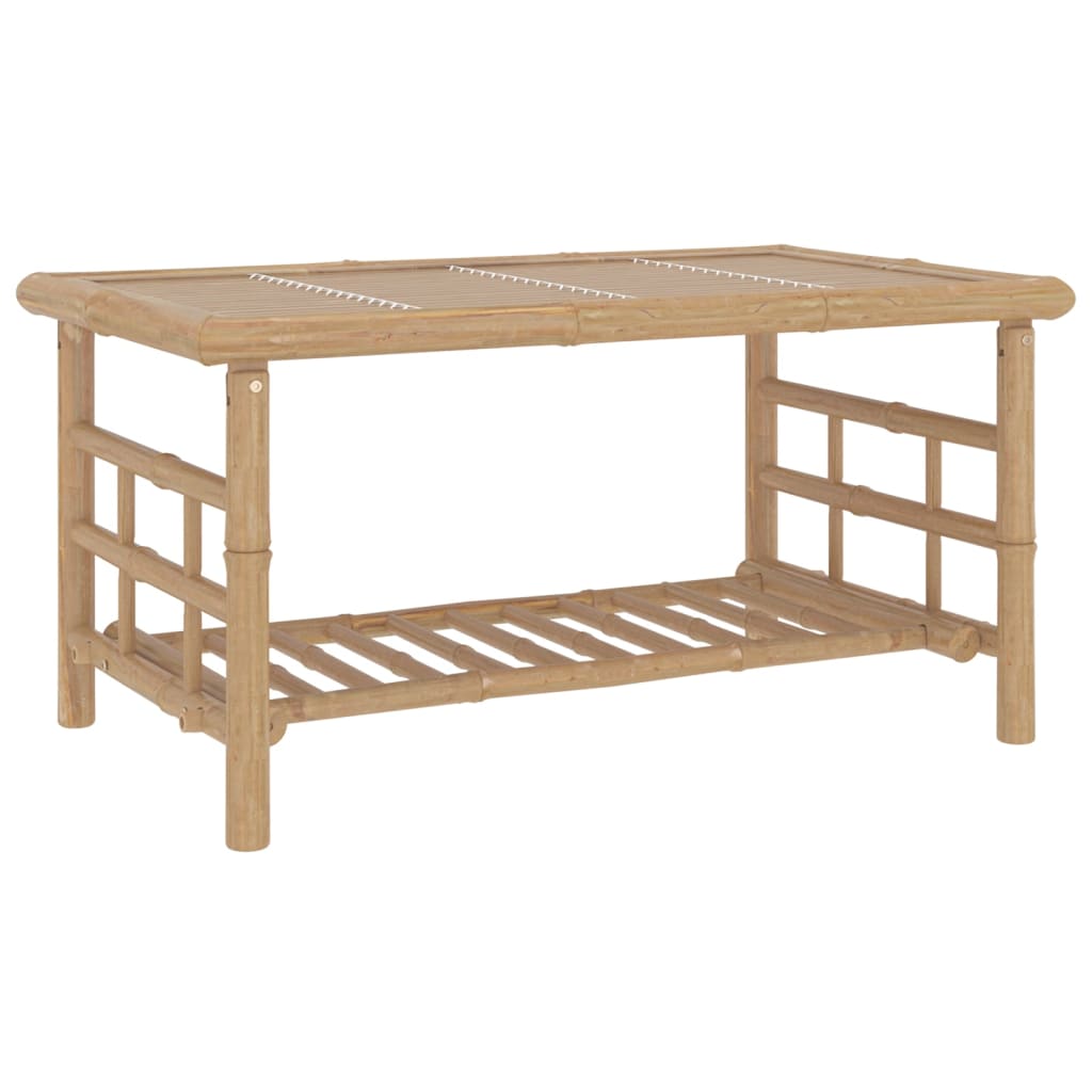 2-delige Loungeset met kussens bamboe donkergrijs is nu te koop bij PeponiXL, paradijselijk wonen!