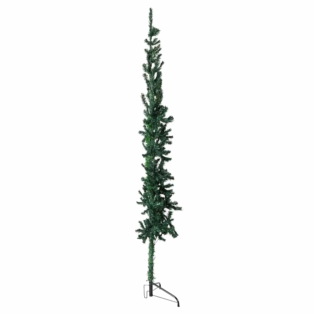Kunstkerstboom half met standaard smal 210 cm groen is nu te koop bij PeponiXL, paradijselijk wonen!