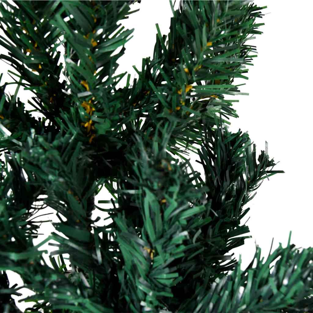 Kunstkerstboom half met standaard smal 210 cm groen is nu te koop bij PeponiXL, paradijselijk wonen!
