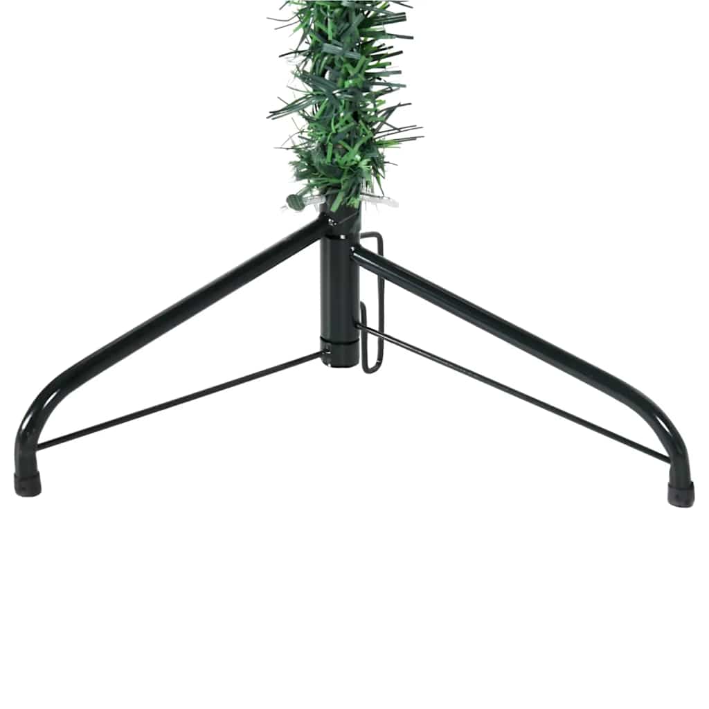 Kunstkerstboom half met standaard smal 210 cm groen is nu te koop bij PeponiXL, paradijselijk wonen!