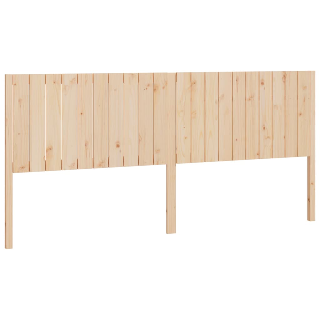 Hoofdbord 205,5x4x100 cm massief grenenhout is nu te koop bij PeponiXL, paradijselijk wonen!