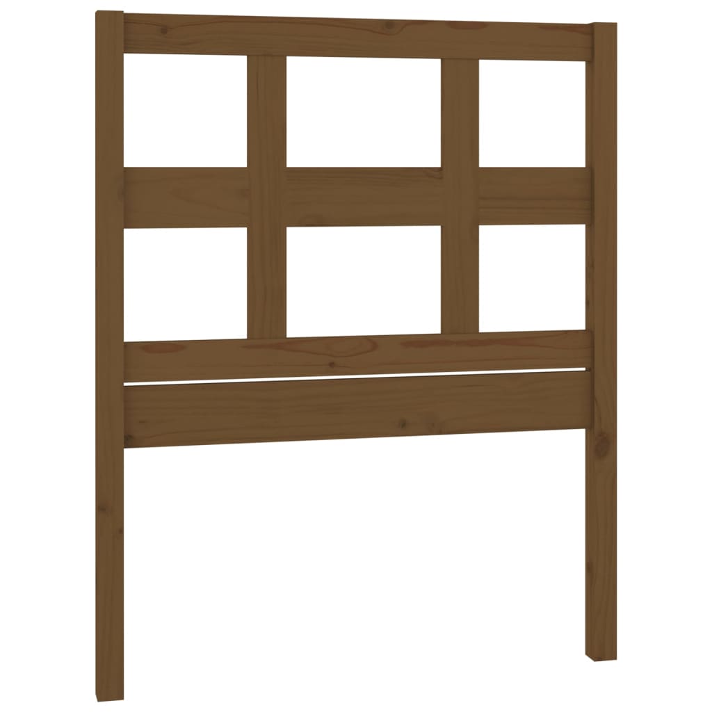 Hoofdbord 105,5x4x100 cm massief grenenhout honingbruin is nu te koop bij PeponiXL, paradijselijk wonen!