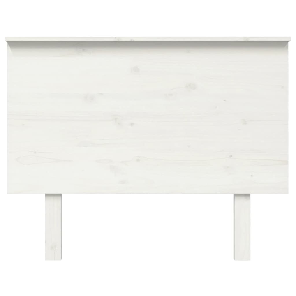 Hoofdbord 104x6x82,5 cm massief grenenhout wit is nu te koop bij PeponiXL, paradijselijk wonen!