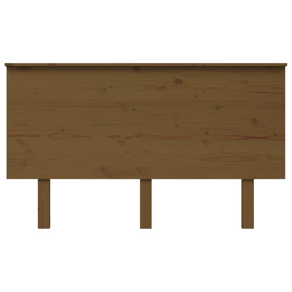 Hoofdbord 139x6x82,5 cm massief grenenhout honingbruin is nu te koop bij PeponiXL, paradijselijk wonen!