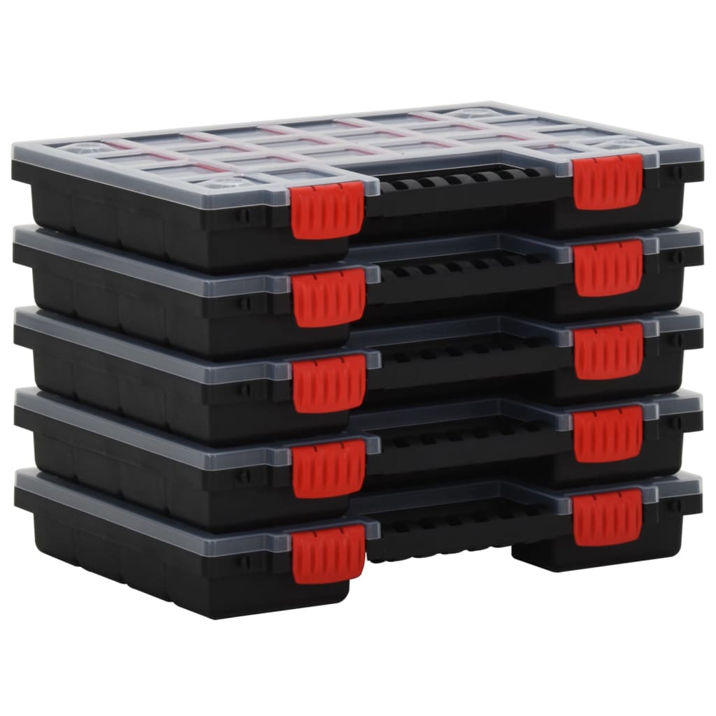 Assortimentsdozen 5 st 34,5x25x5 cm polypropeen is nu te koop bij PeponiXL, paradijselijk wonen!