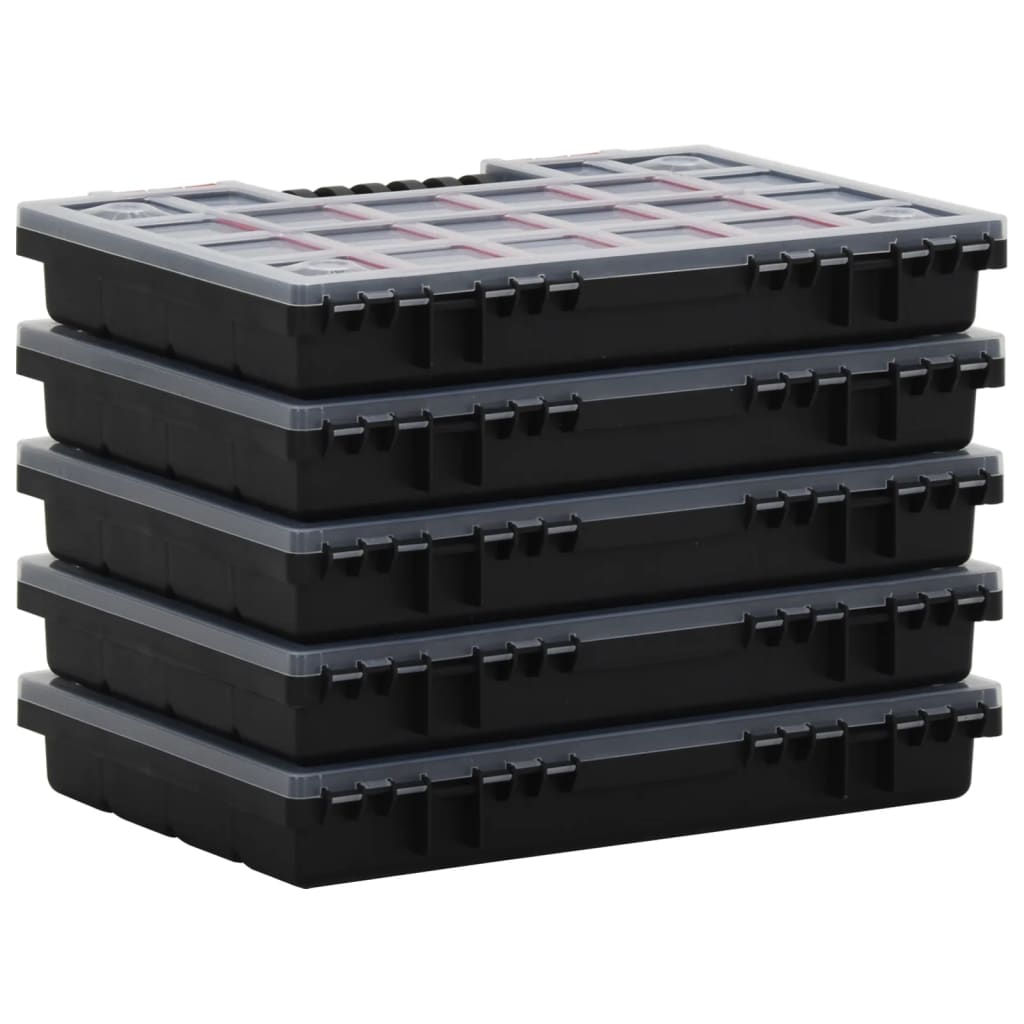 Assortimentsdozen 5 st 34,5x25x5 cm polypropeen is nu te koop bij PeponiXL, paradijselijk wonen!
