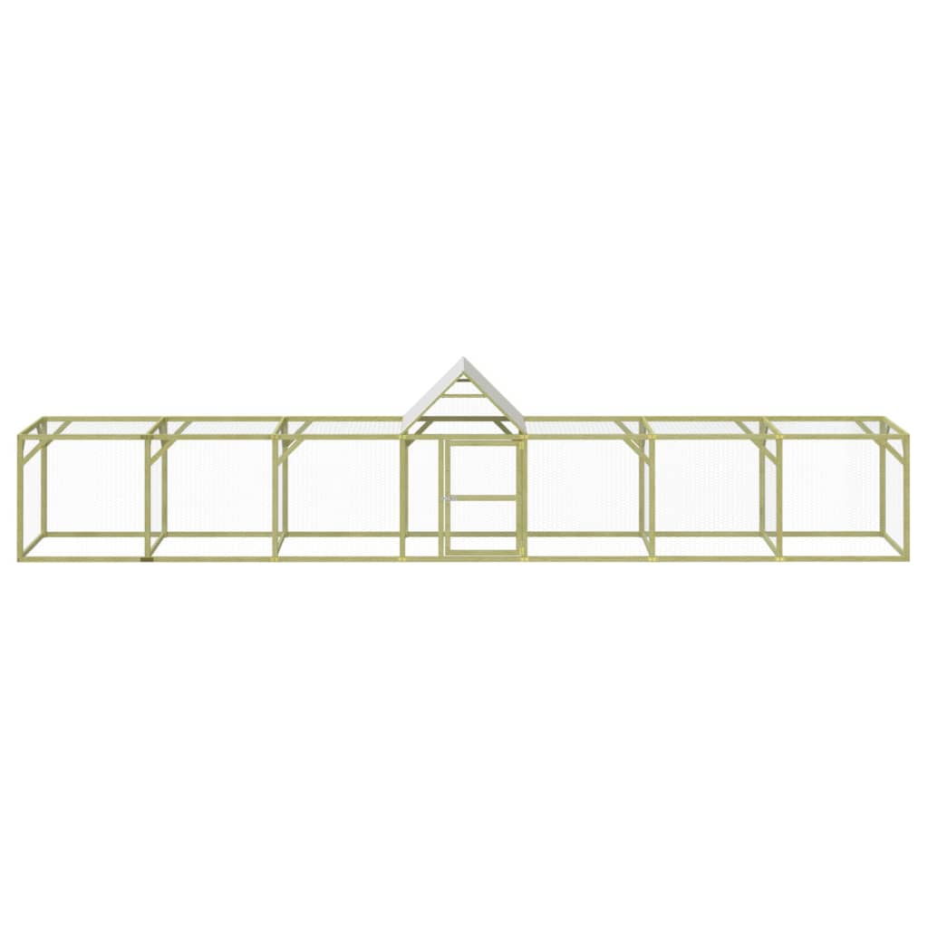 Kippenhok 700x100x150 cm geïmpregneerd massief grenenhout is nu te koop bij PeponiXL, paradijselijk wonen!