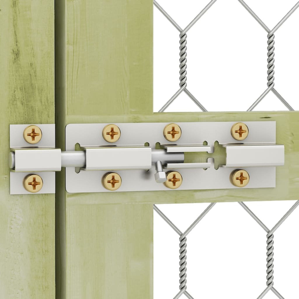 Kippenhok 600x300x200 cm geïmpregneerd massief grenenhout is nu te koop bij PeponiXL, paradijselijk wonen!