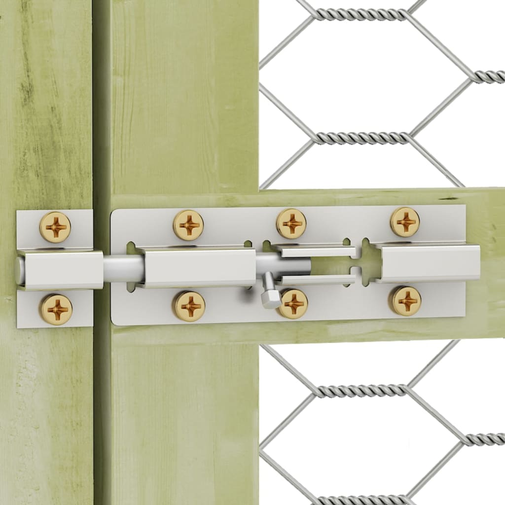 Kippenhok 268x400x190 cm geïmpregneerd massief grenenhout is nu te koop bij PeponiXL, paradijselijk wonen!