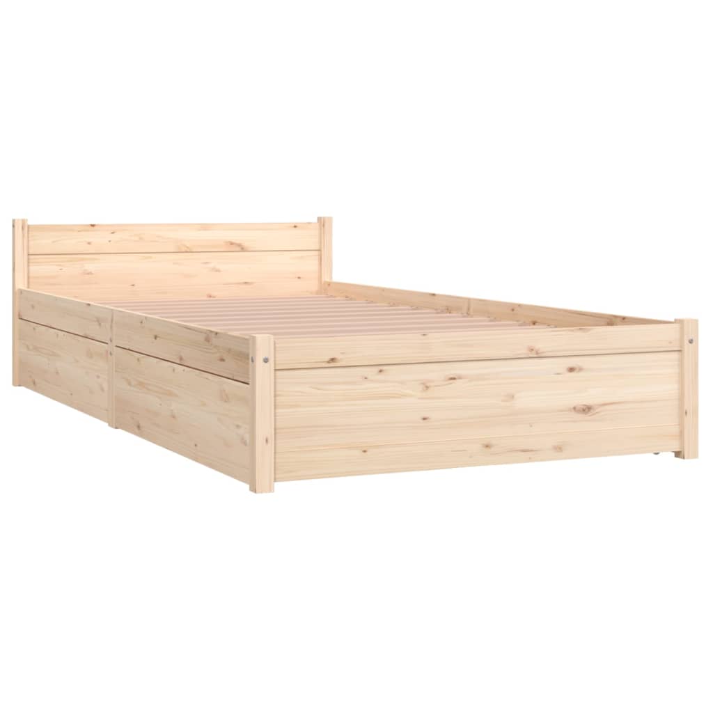 Bedframe met lades 90x190 cm is nu te koop bij PeponiXL, paradijselijk wonen!