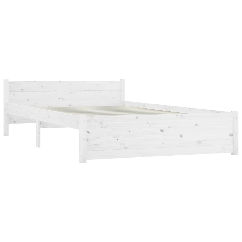 Bedframe met lades wit 135x190 cm is nu te koop bij PeponiXL, paradijselijk wonen!