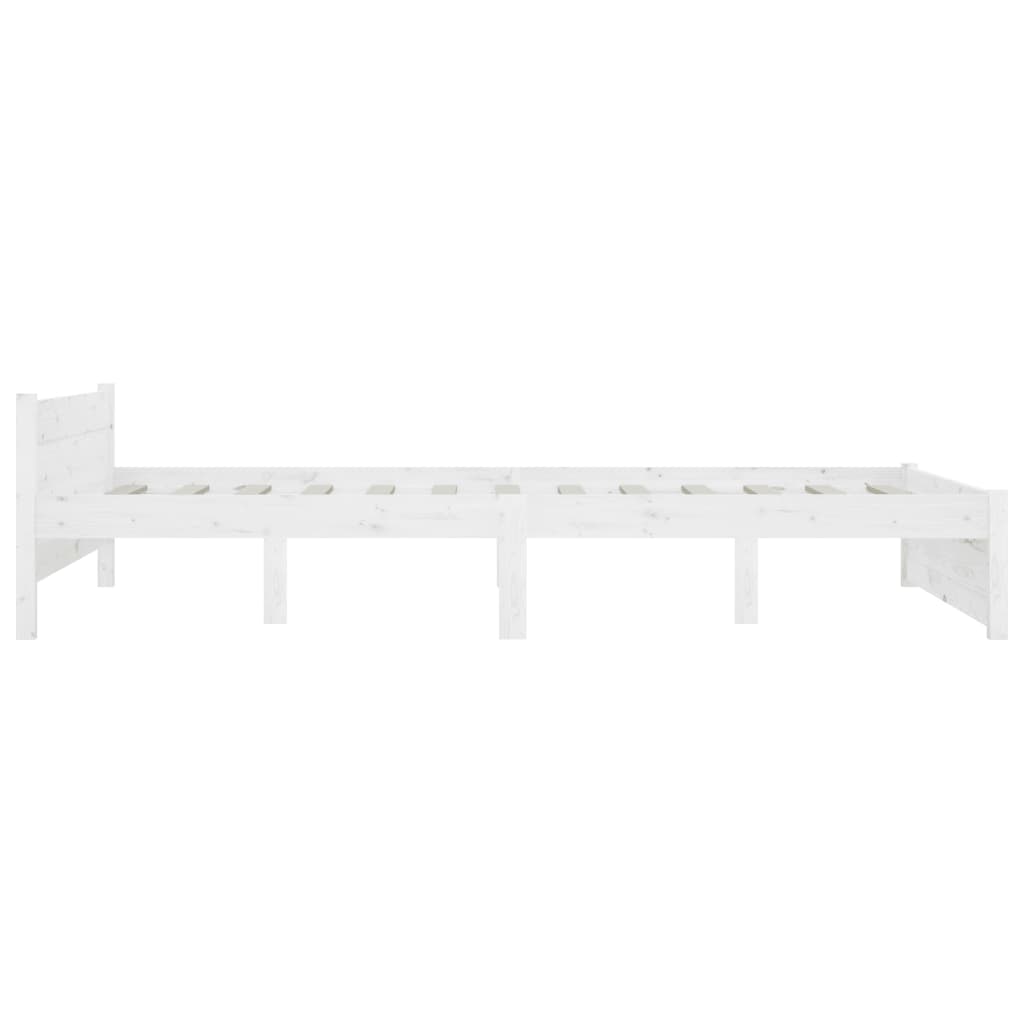 Bedframe met lades wit 135x190 cm is nu te koop bij PeponiXL, paradijselijk wonen!