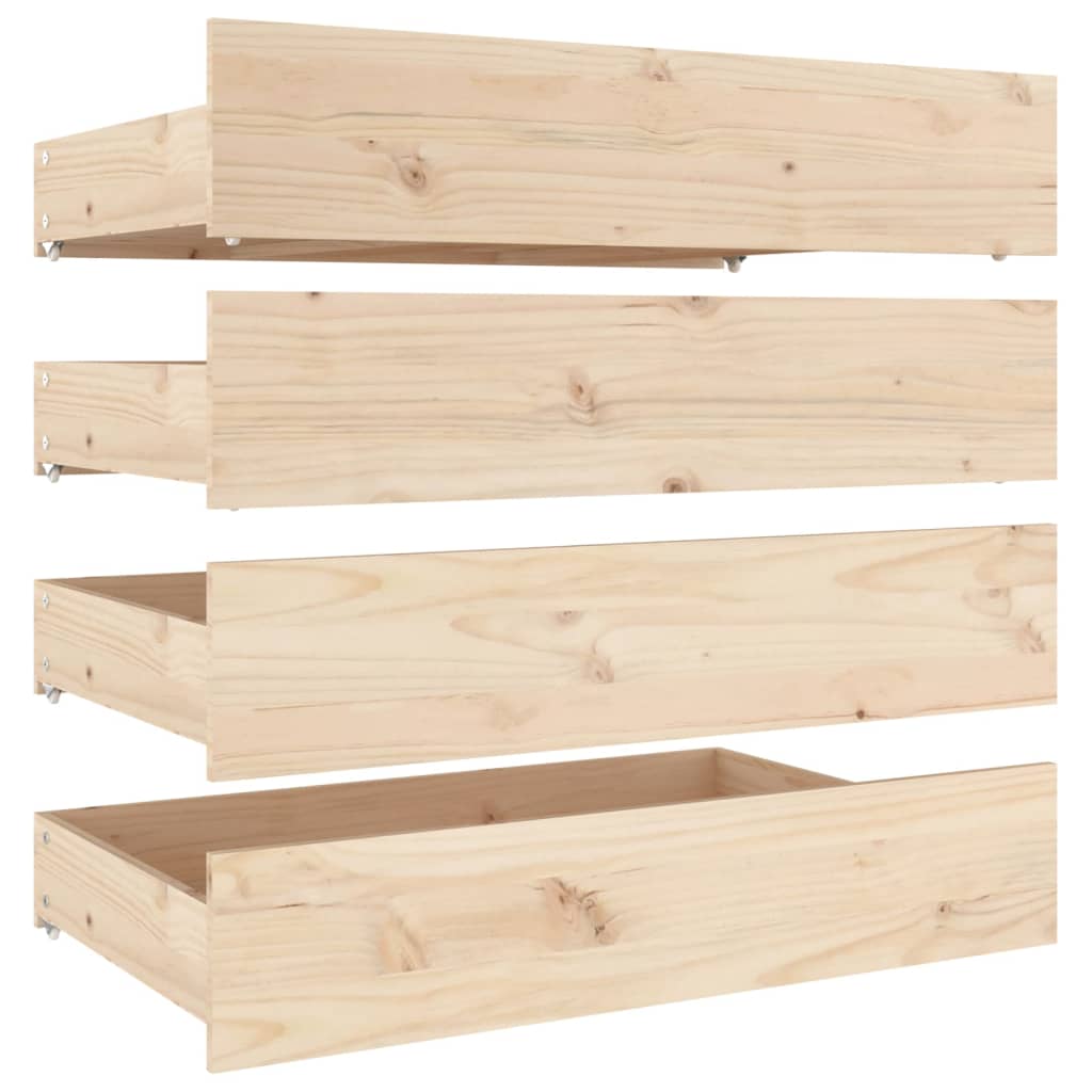 Bedframe met lades 140x190 cm is nu te koop bij PeponiXL, paradijselijk wonen!