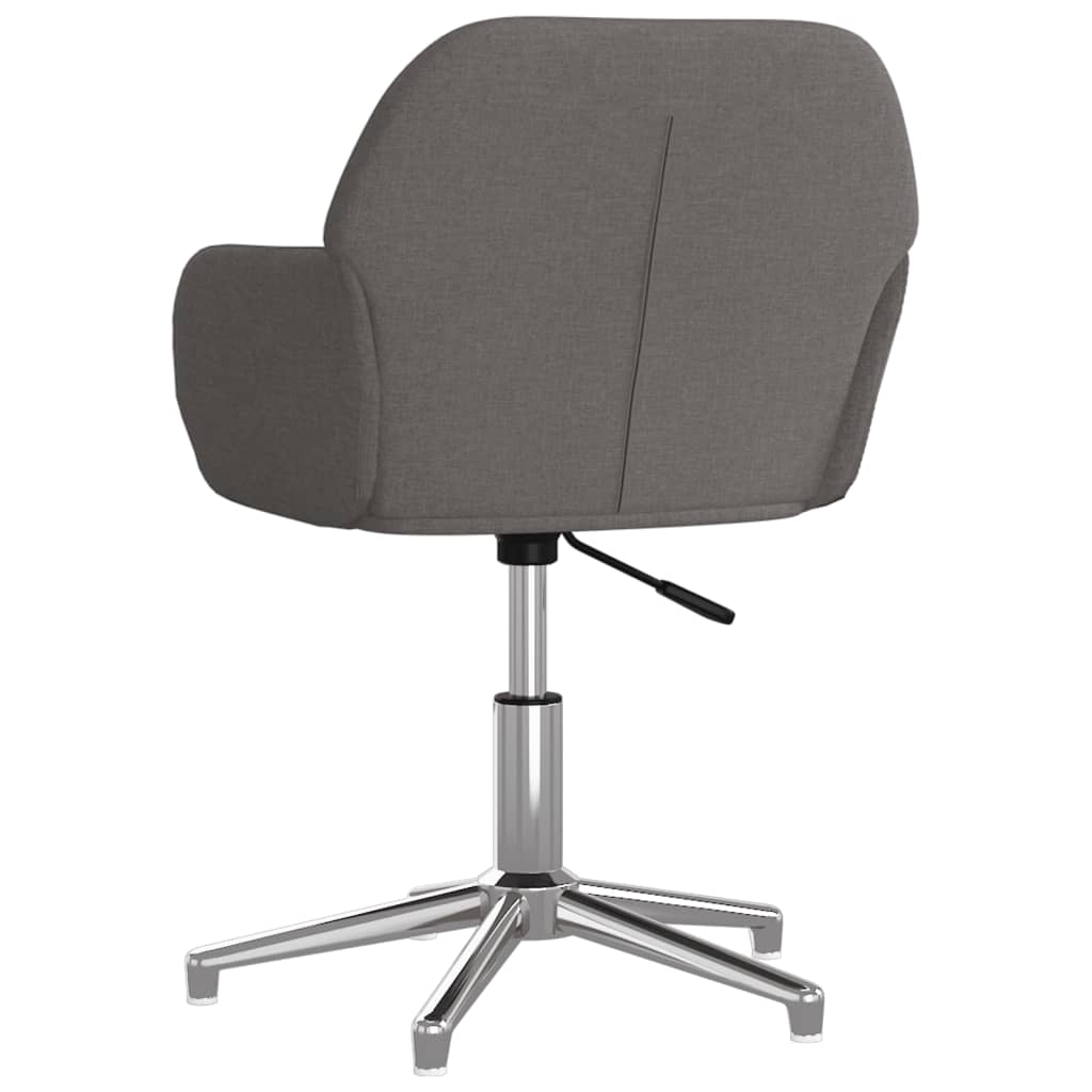 Eetkamerstoelen draaibaar 2 st stof donkergrijs is nu te koop bij PeponiXL, paradijselijk wonen!