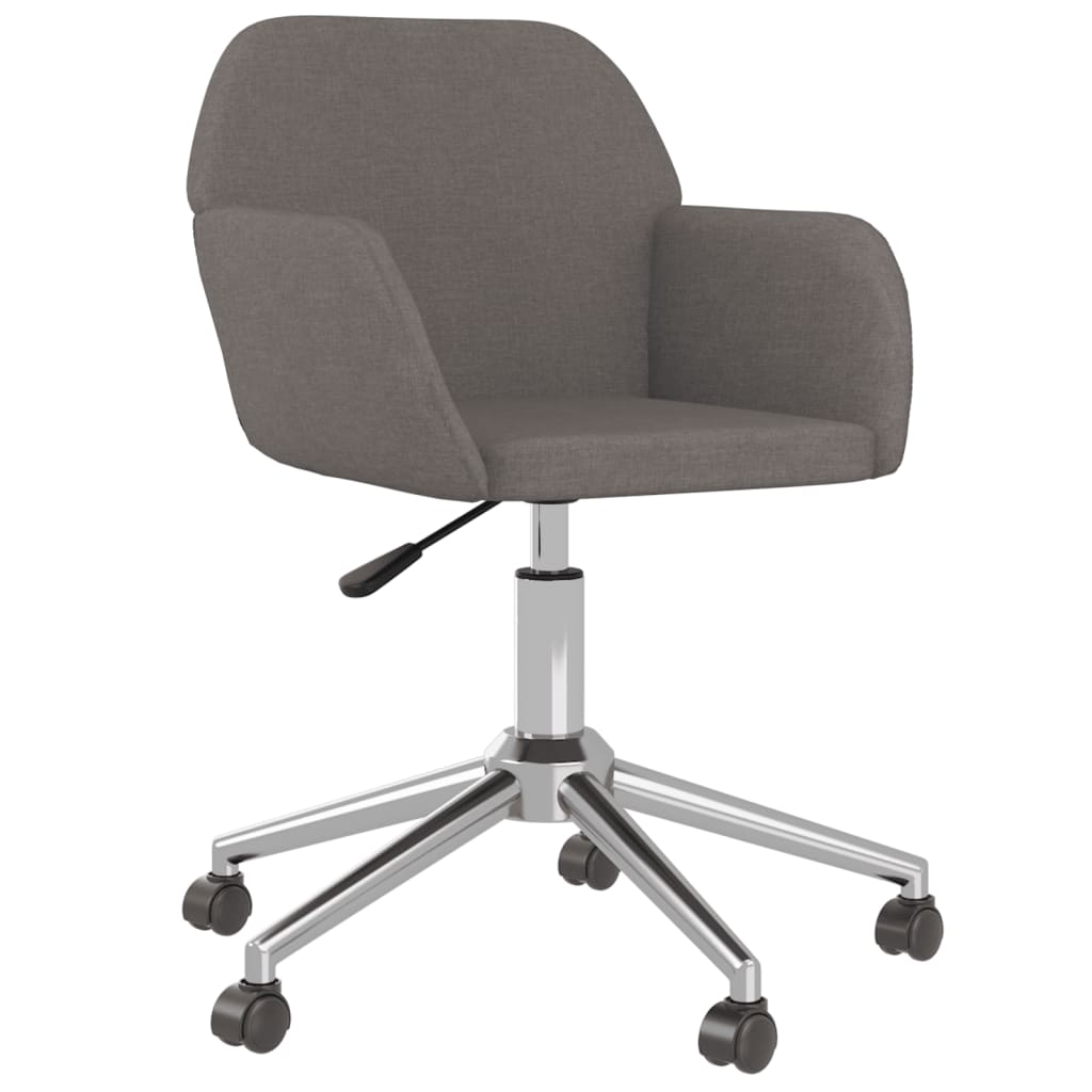 Eetkamerstoelen draaibaar 2 st stof donkergrijs is nu te koop bij PeponiXL, paradijselijk wonen!