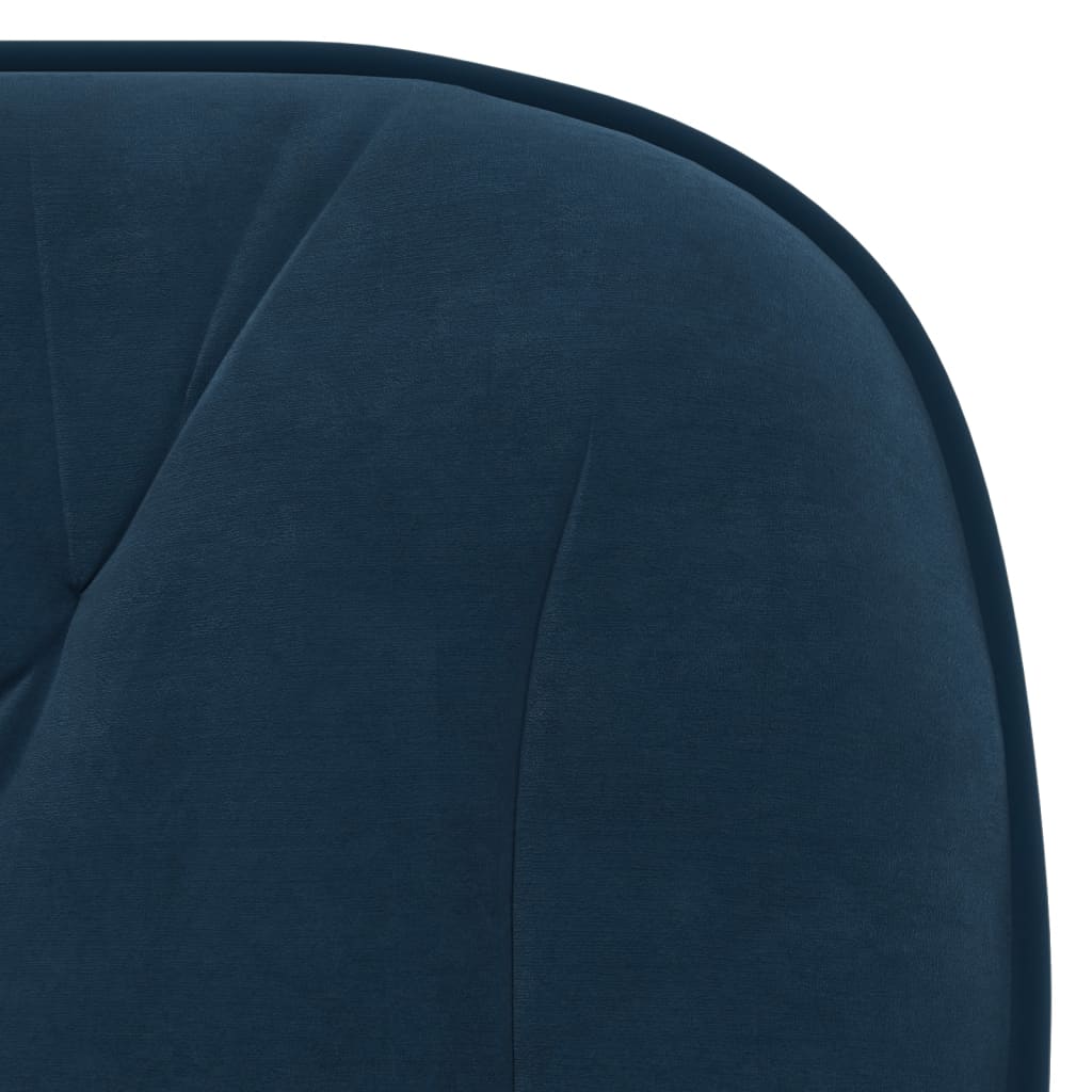 Eetkamerstoelen draaibaar 2 st fluweel blauw is nu te koop bij PeponiXL, paradijselijk wonen!
